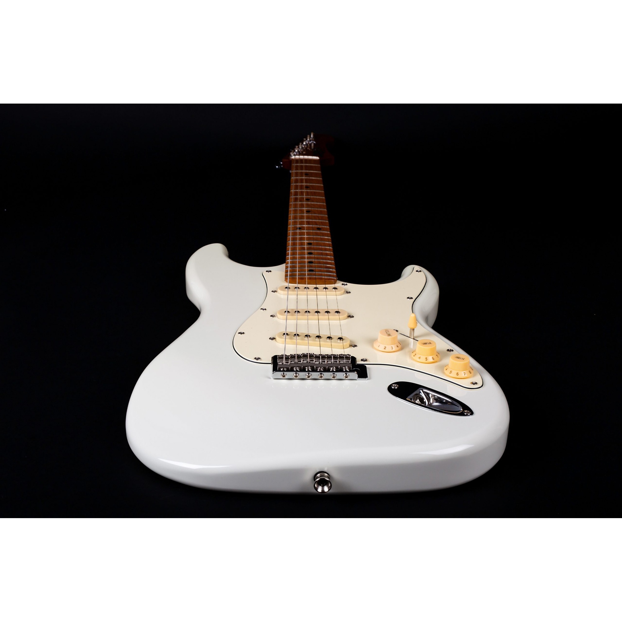 Jet JS-300 OW SSS Elektro Gitar (White) 6