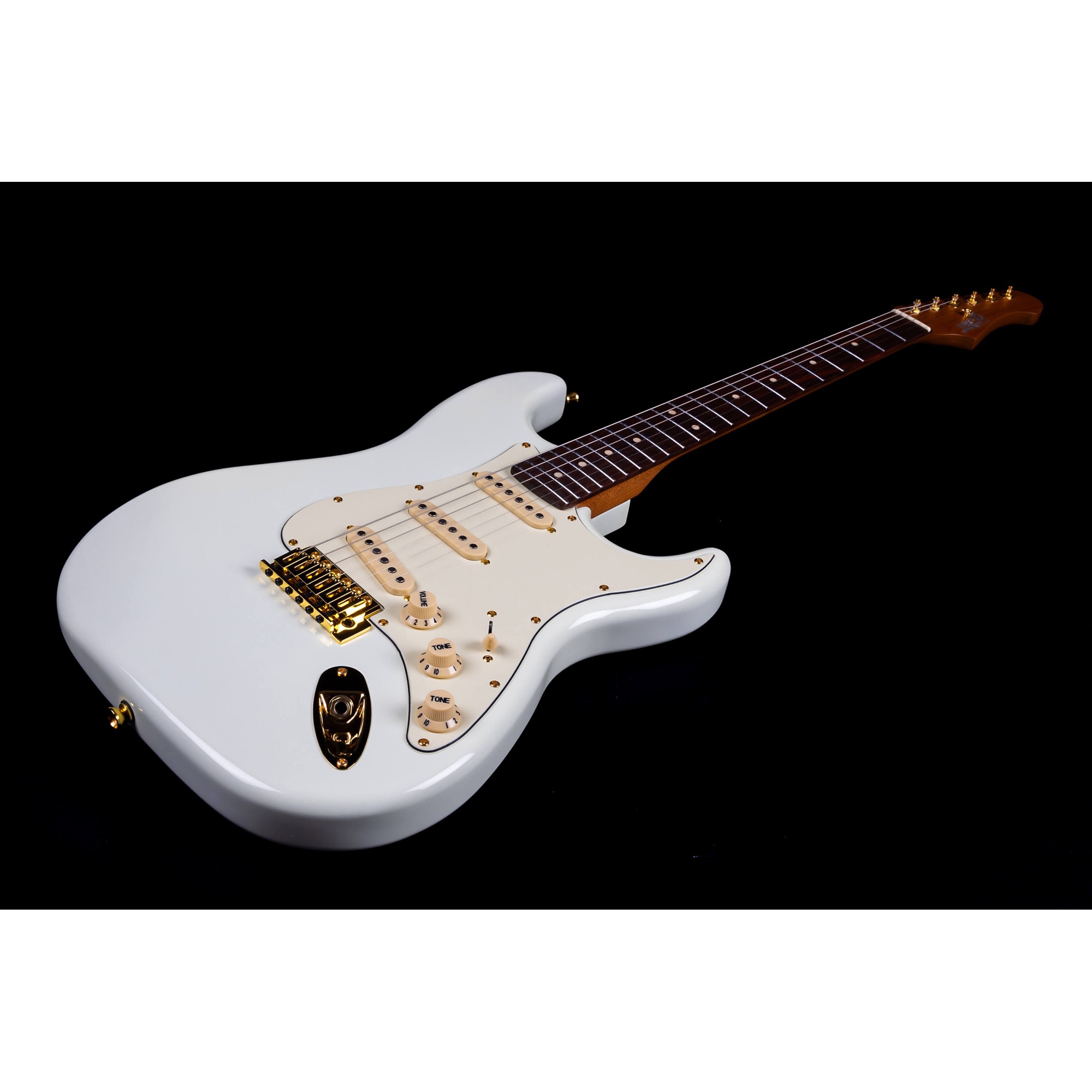 Jet JS-380 OW G SSS Elektro Gitar (White) 3