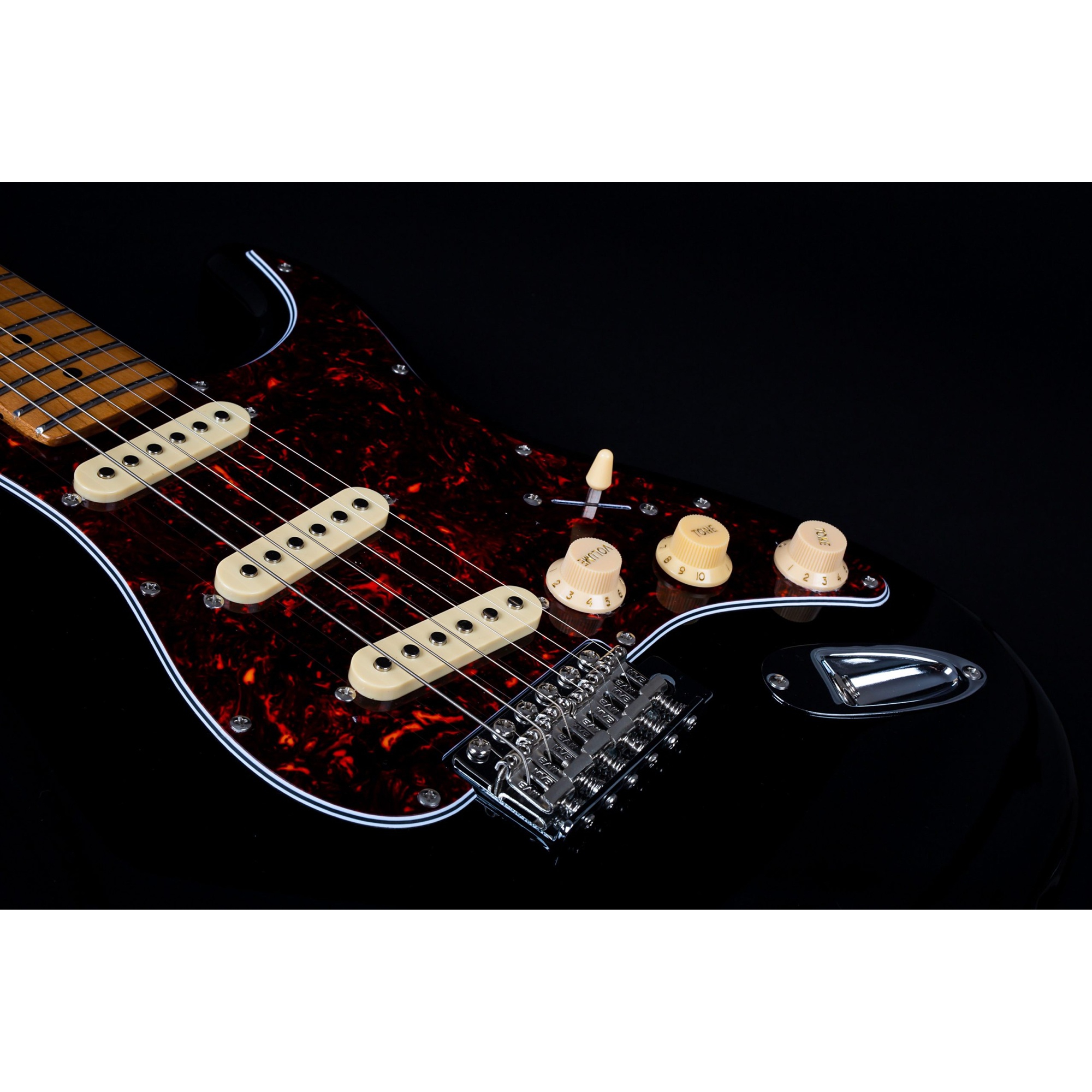 Jet JS-300 BK SSS Elektro Gitar (Black) 5