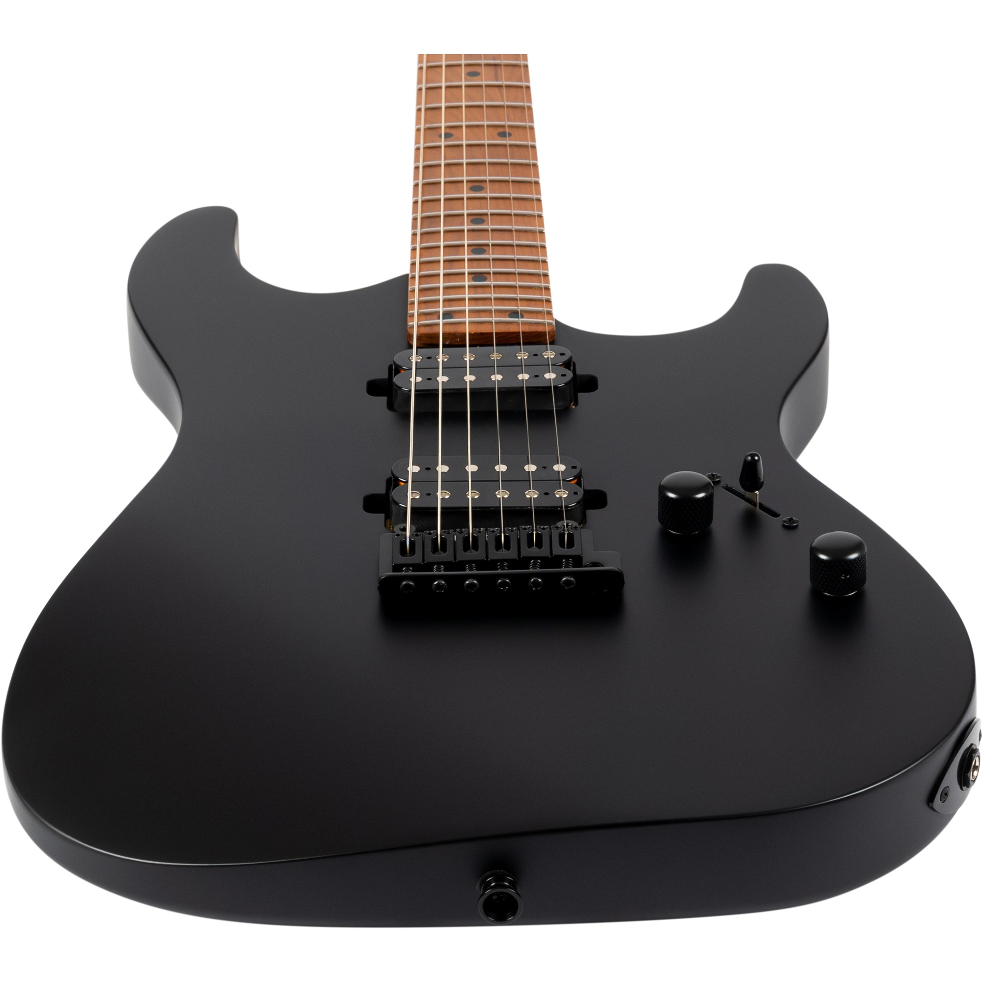 Jet JS-500 MBK HH Elektro Gitar (Satin Black) 3