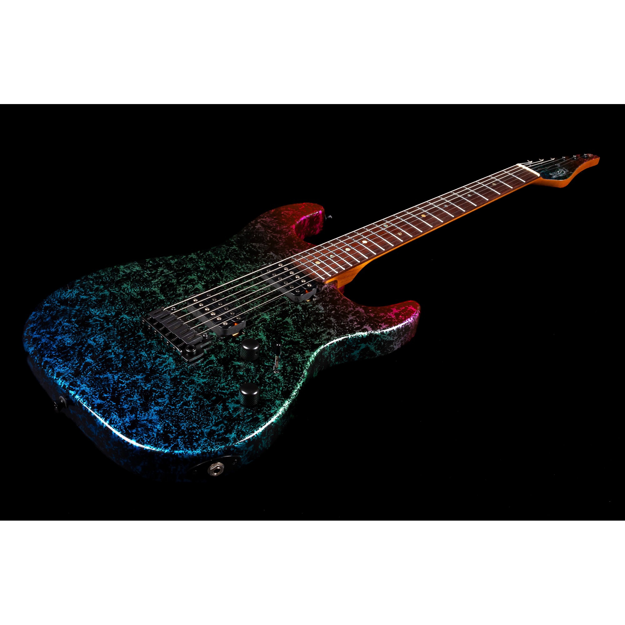 Jet JS-50 Elite HH Elektro Gitar (Art Blue) 3