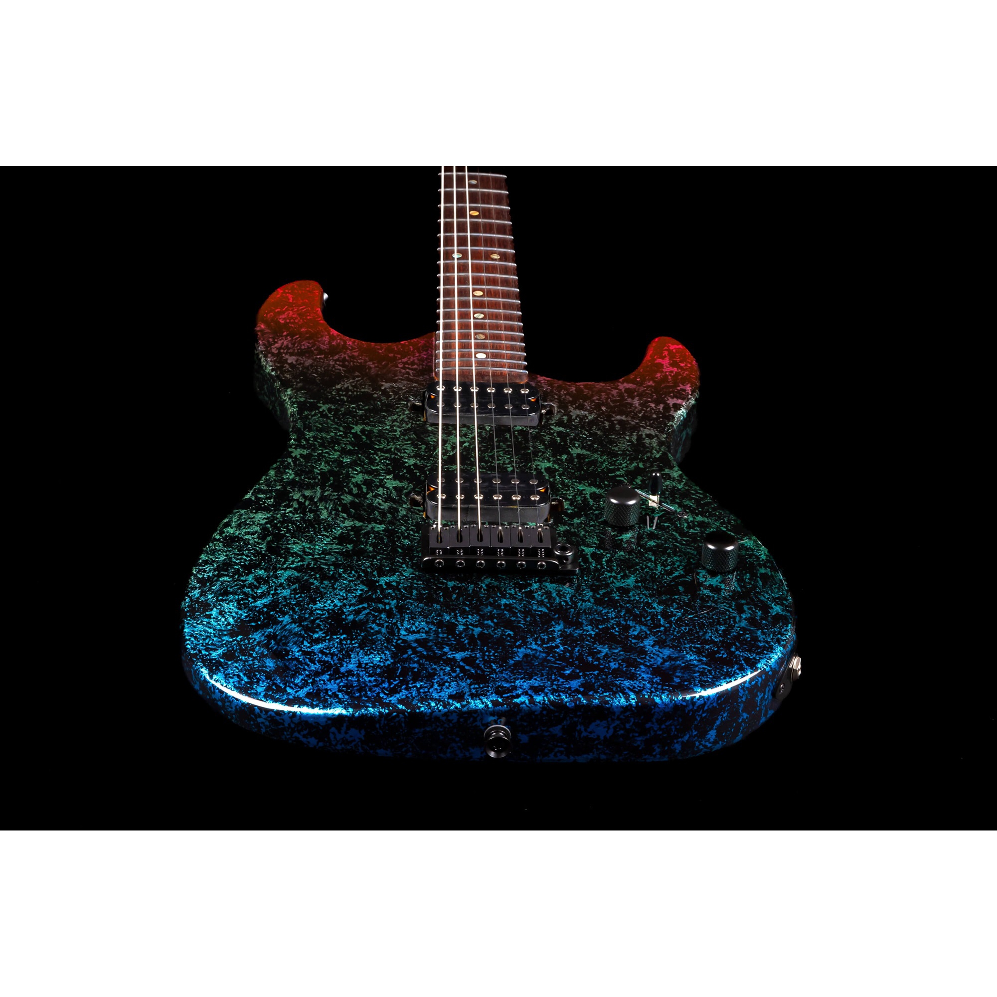 Jet JS-50 Elite HH Elektro Gitar (Art Blue) 4