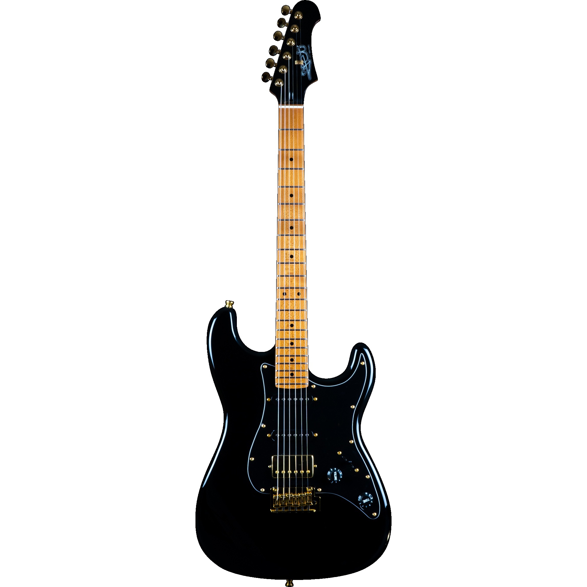 Jet JS-400 HSS Elektro Gitar (Black Gold) 1