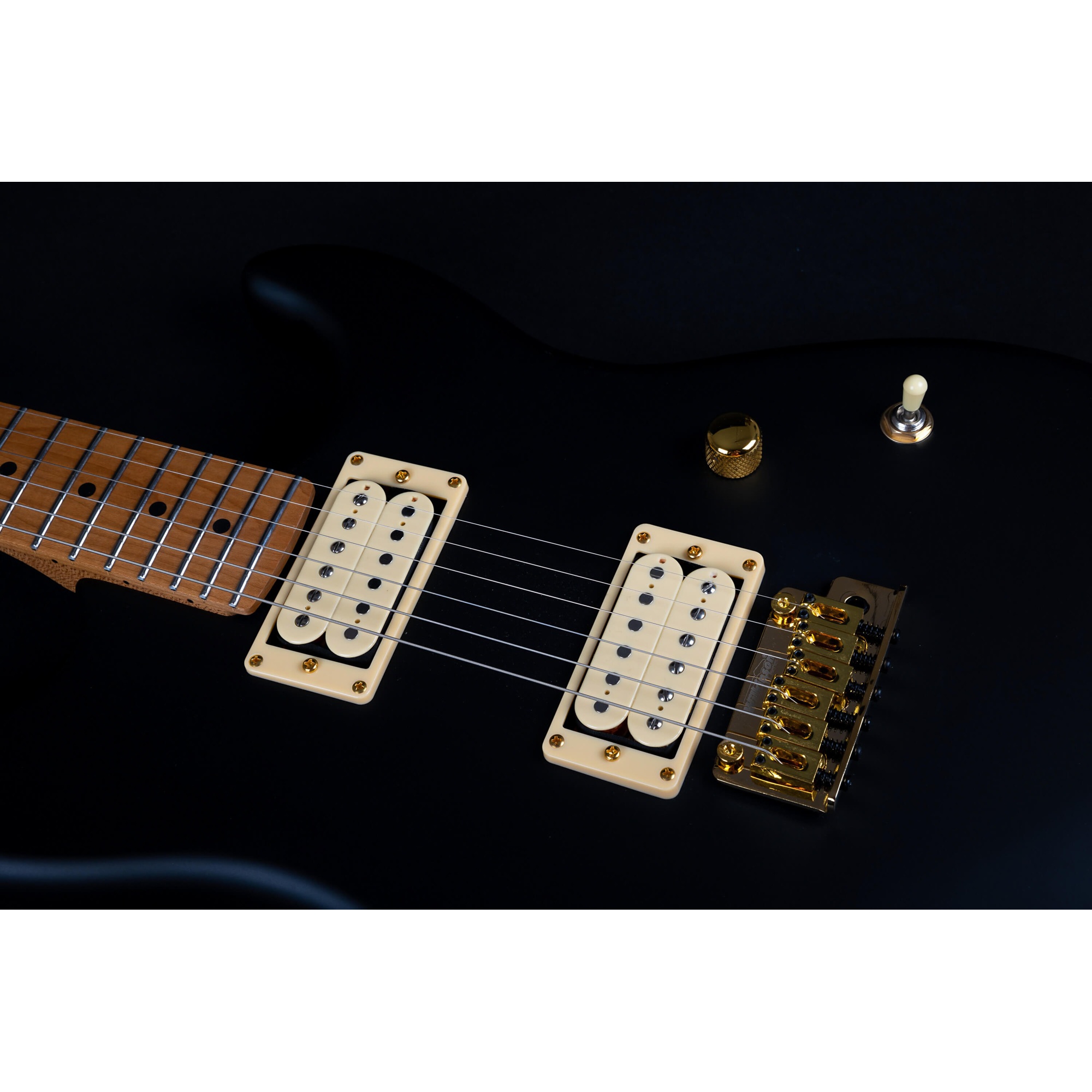 Jet JS-700 MBK HH Elektro Gitar (Matt Black) 6