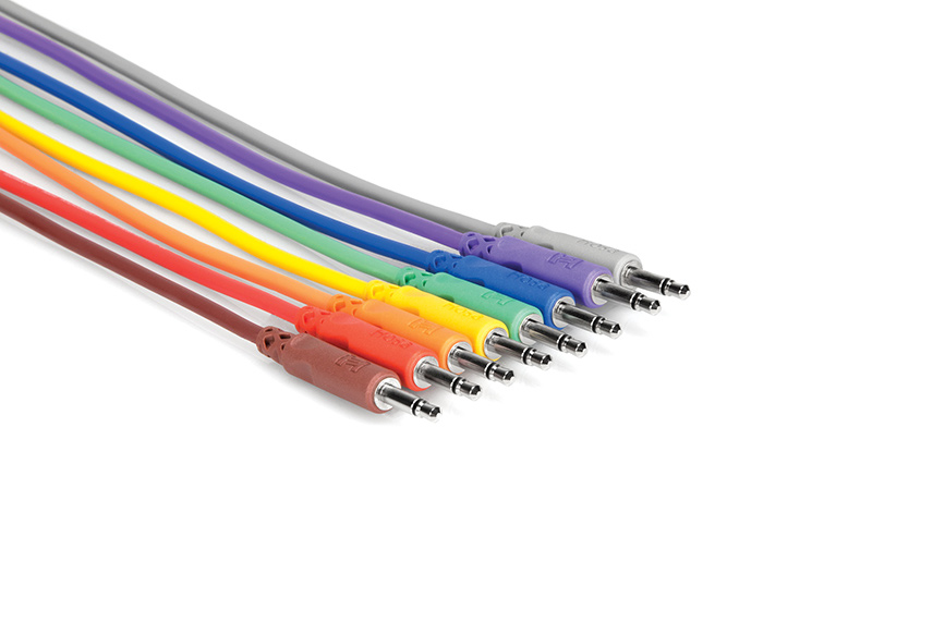 HOSA PATCH CABLE 3.5 MM TS 90 cm. 1