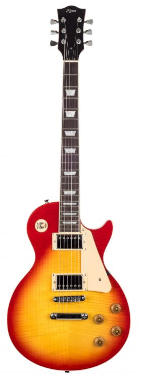 Kozmos KLP-STD-CH Les Paul Standart Serisi HH Pickup Cherry Burst Elektro Gitar 1