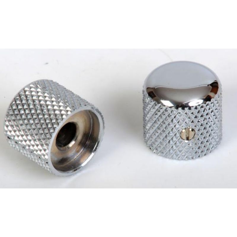 Fender Telecaster/Precision Bass Dome Chome 2 Kontrol Düğmesi 1