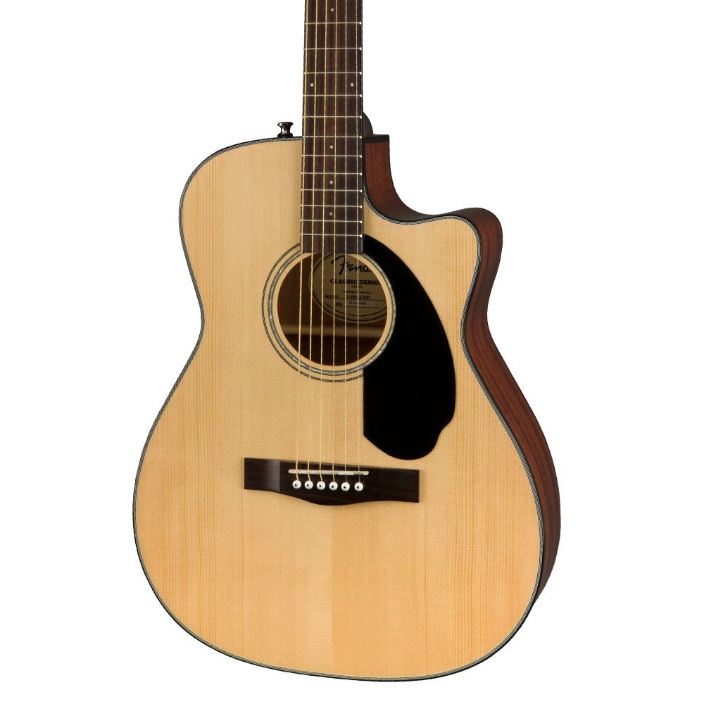 Fender CC-60SCE Concert Natural Elektro Akustik Gitar 4