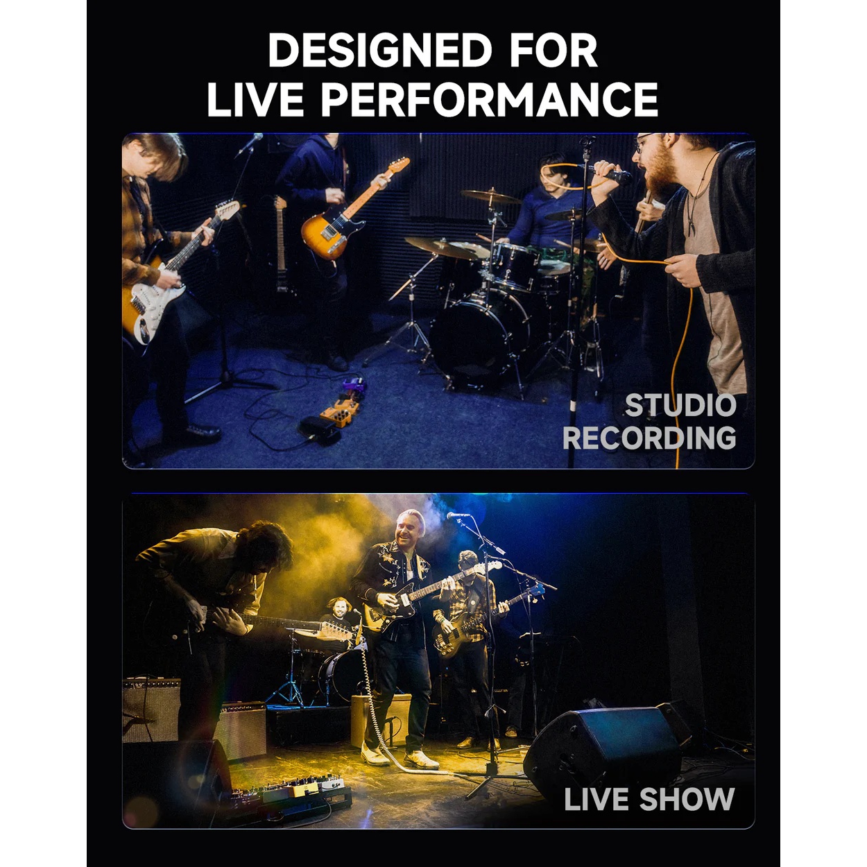 Donner Versa - Yellow Fall II 3x3 Reverb ve Delay Pedalı 9