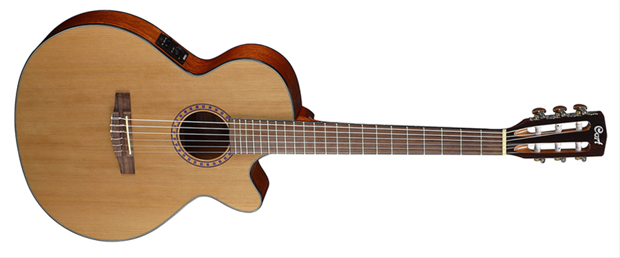 CORT CEC5 ELEKTRO KLASİK GİTAR, NATUREL 1