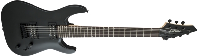 Jackson JS Dinky Arch Top JS22-7 DKA HT Amaranth Klavye Satin Black 7 Telli Elektro Gitar 2