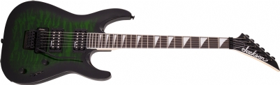 Jackson JS Dinky Arch Top JS32Q DKA Amaranth Klavye Transparent Green Burst Elektro Gitar 6