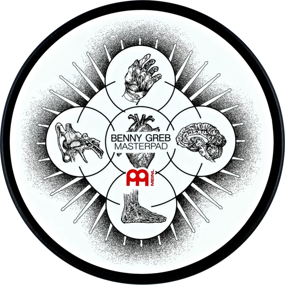 Meinl MPP-6-BG Benny Greb Masterpad 6" Çalışma Pedi 3