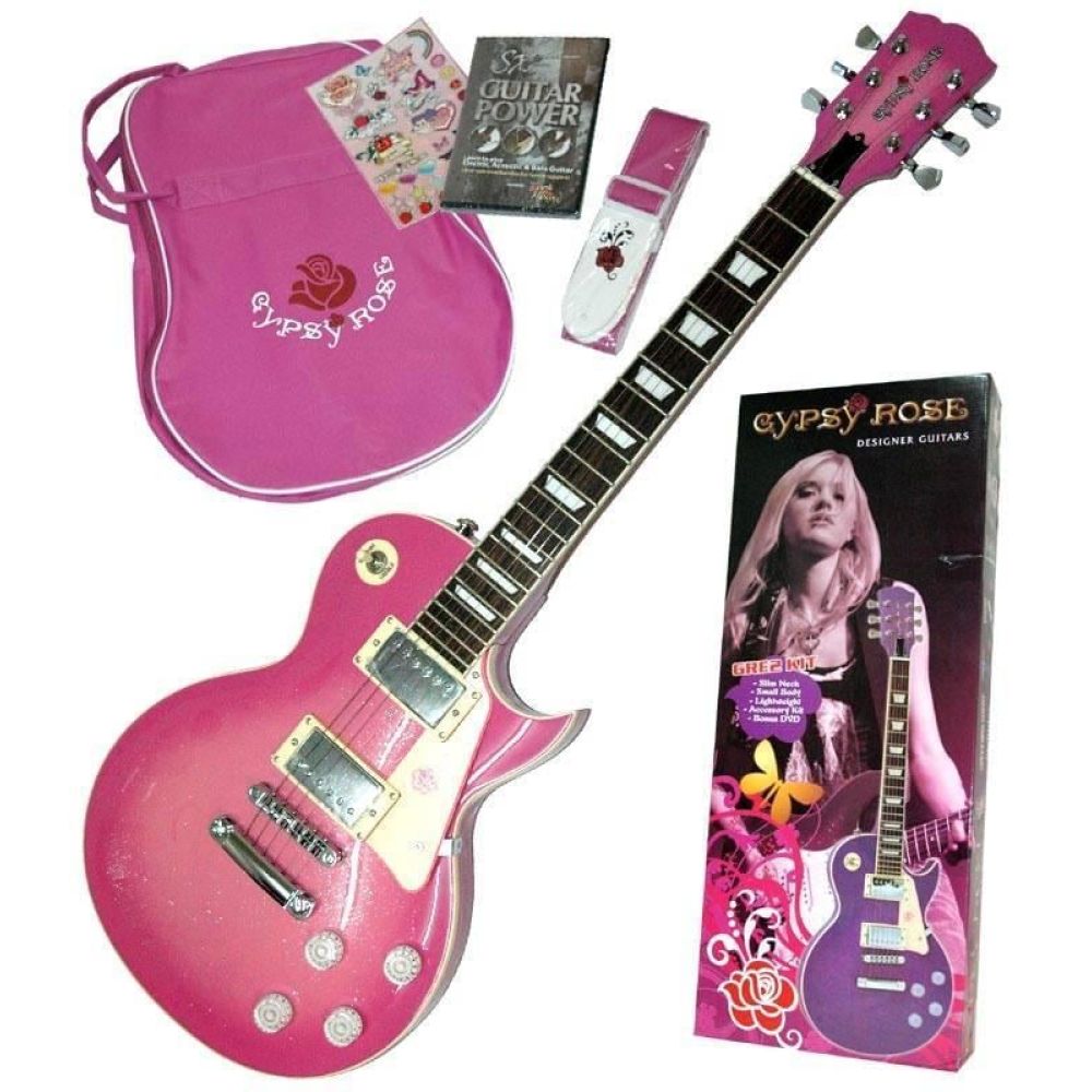 Valencia Gre2kcpk Elektro Gitar Gypsy Rose Set 2