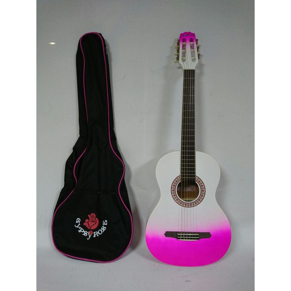 Valencia Grc1kpub Klasik Gitar Mor Gypsy Rose Set 2