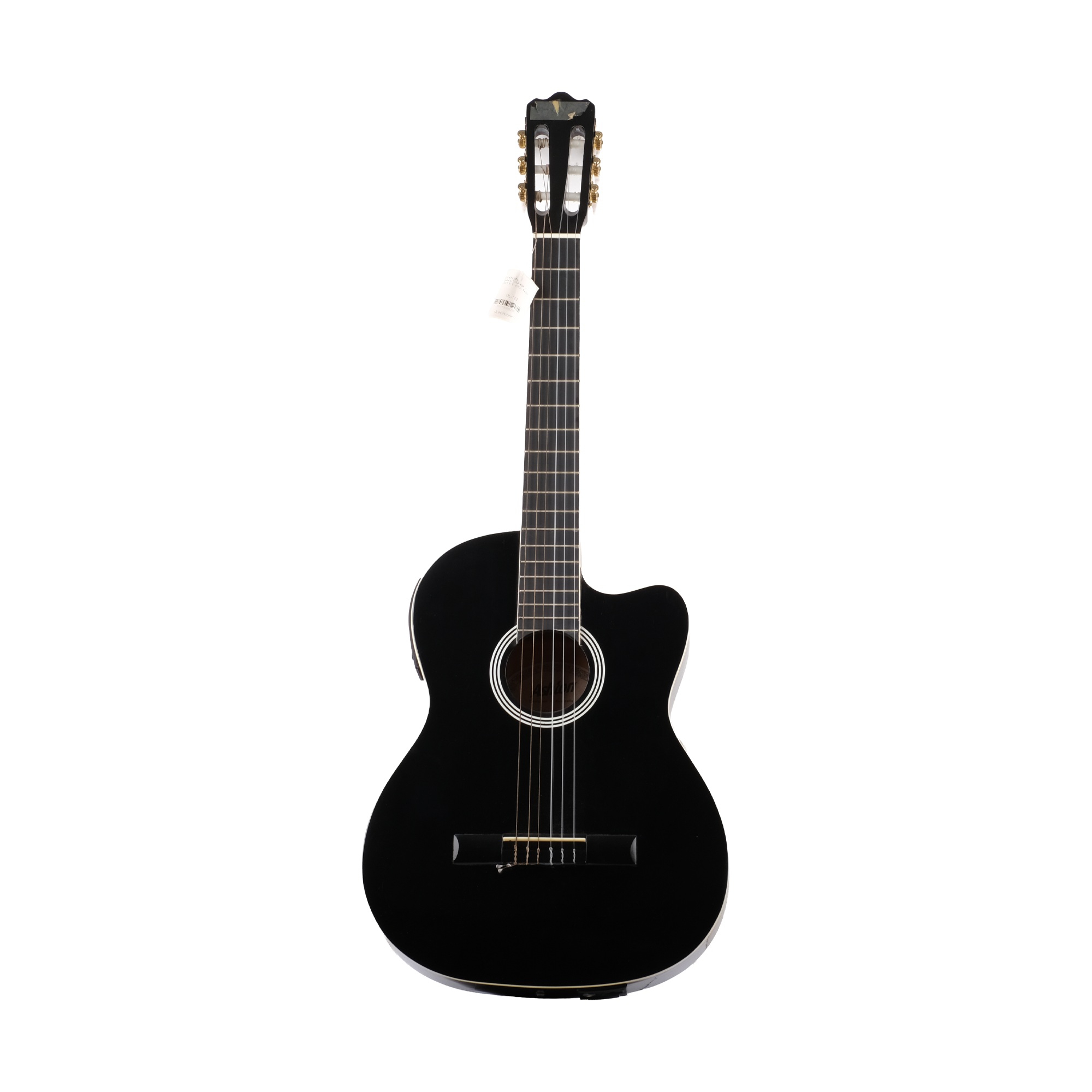 [Outlet] Ashton CG44CEQ Elektro Klasik Gitar (Siyah) (OL-22-148) 1