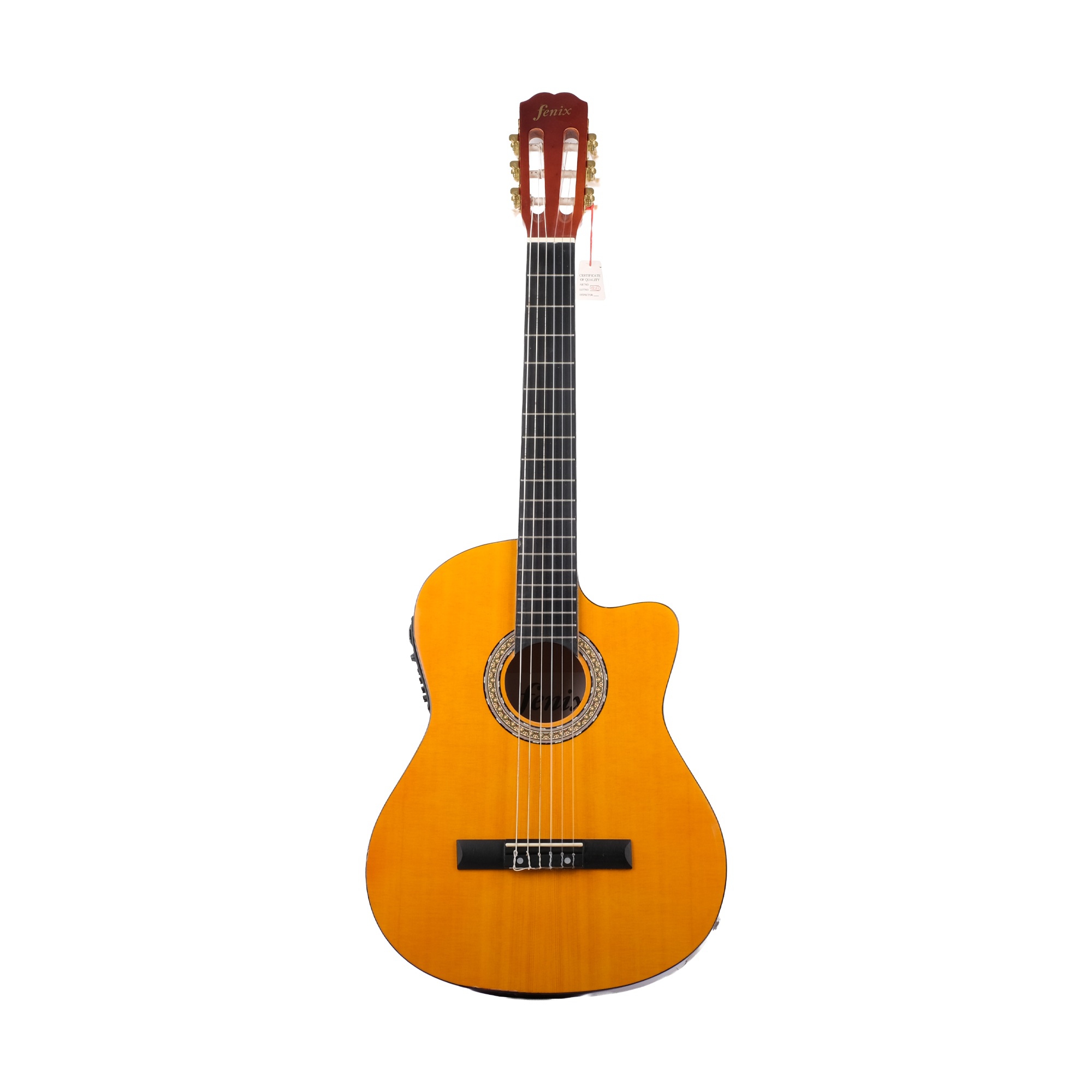[Outlet] Fenix CG209CELM Cutaway Elektro Klasik Gitar (Natural) (OL 22-497) 1