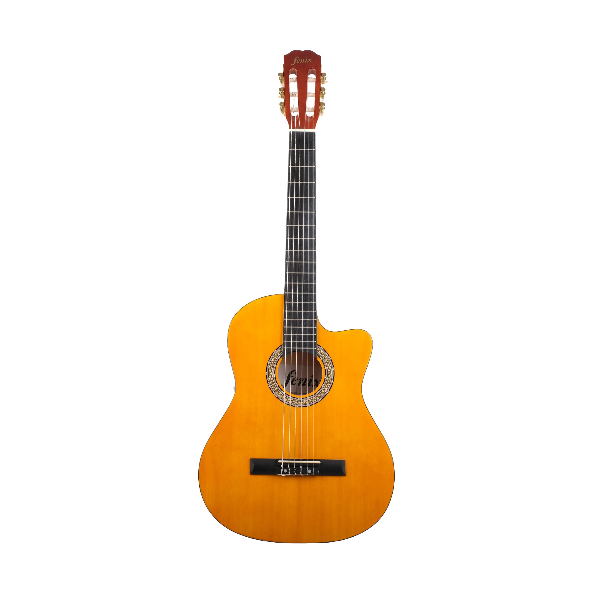 Fenix CG209C-LM Cutaway Elektro Klasik Gitar (Natural) (OL 24-24038) 1