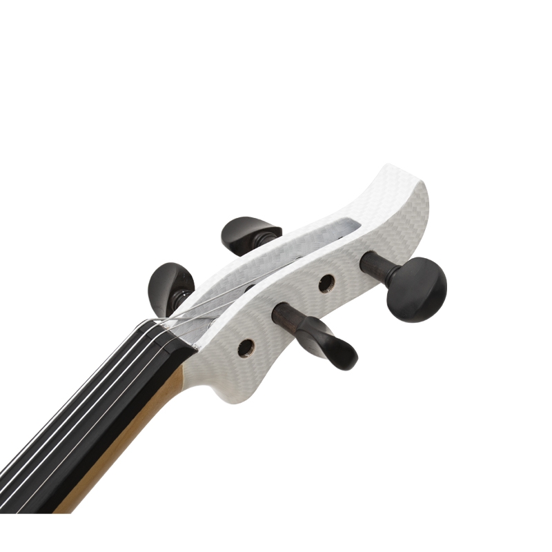 Kinglos CWDS-W1311 White Carbon Fiber 4/4 Elektro Keman 5