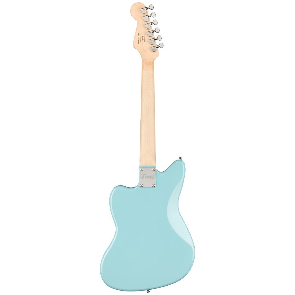 Squier Mini Jazzmaster HH Akçaağaç Klavye Daphne Blue Elektro Gitar 2