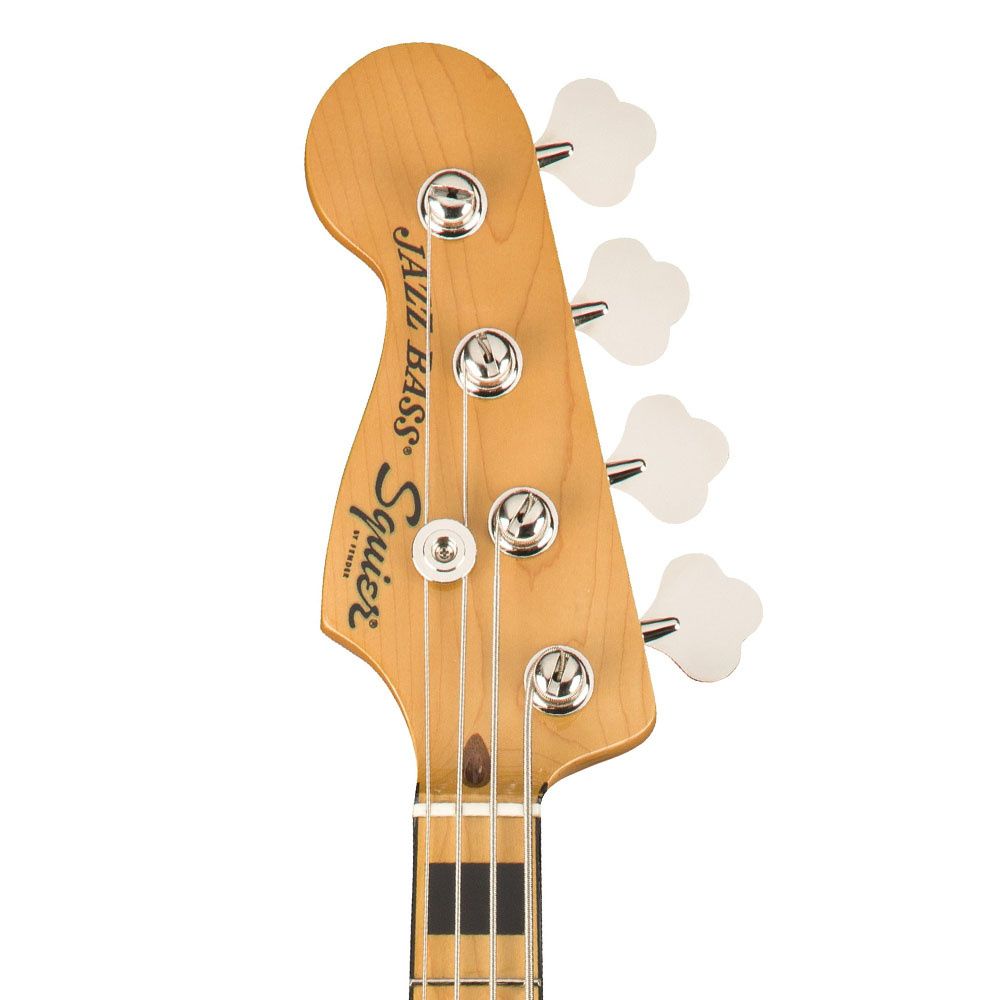 Squier Classic Vibe 70s Jazz Bass Akçaağaç Klavye Black Solak Bas Gitar 5