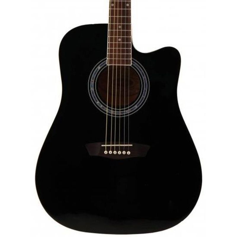 Washburn WA90CEB Elektro Akustik Gitar 3