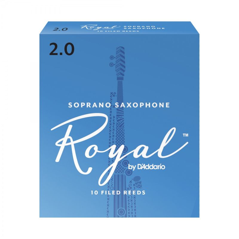 D\'Addario Woodwinds Royal RIB1020 Soprano Saksafon Kamışı No:2 3
