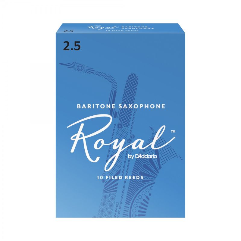 D\'Addario Woodwinds Royal RLB1025 Bariton Saksafon Kamışı No:2.5 3
