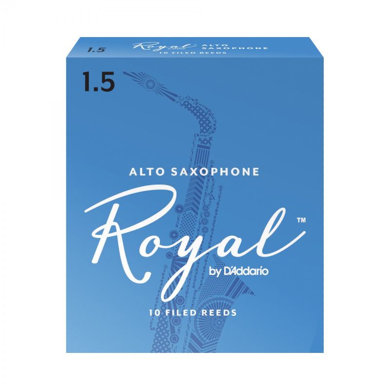 D\'Addario Woodwinds Royal RJB1015 Alto Saksafon Kamışı No:1.5 3