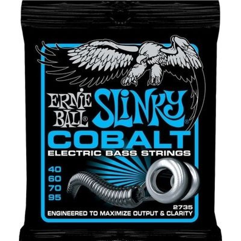 Ernie Ball P02735 Cobalt Extra Slinky Bas Gitar Teli 3