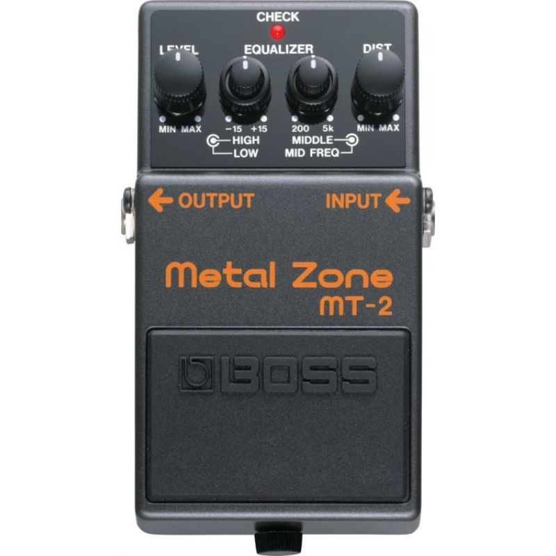Boss MT-2(T) Metal Zone Compact Pedal 3
