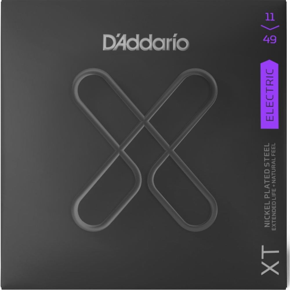 D'addario Xte1149 Xt Elektro Gitar Tel Seti 11-49 Medium Coated 3