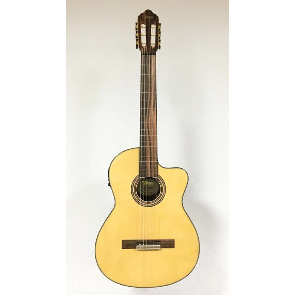 VALENCIA VC564CE ELEKTRO KLASİK GİTAR, CUTAWAY, 4/4, NATUREL 3