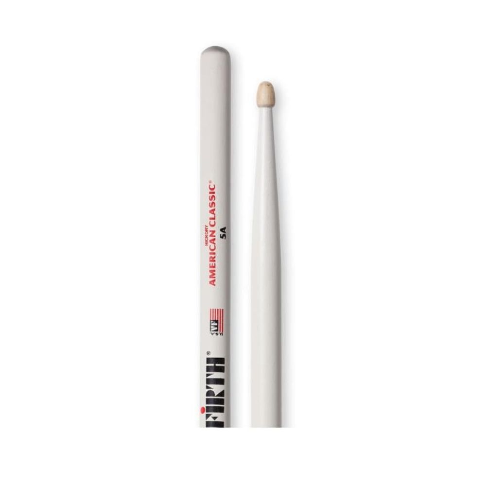 Vicfirth V5AW Baget 5A Wood White Hickory 0.565"x16" 4