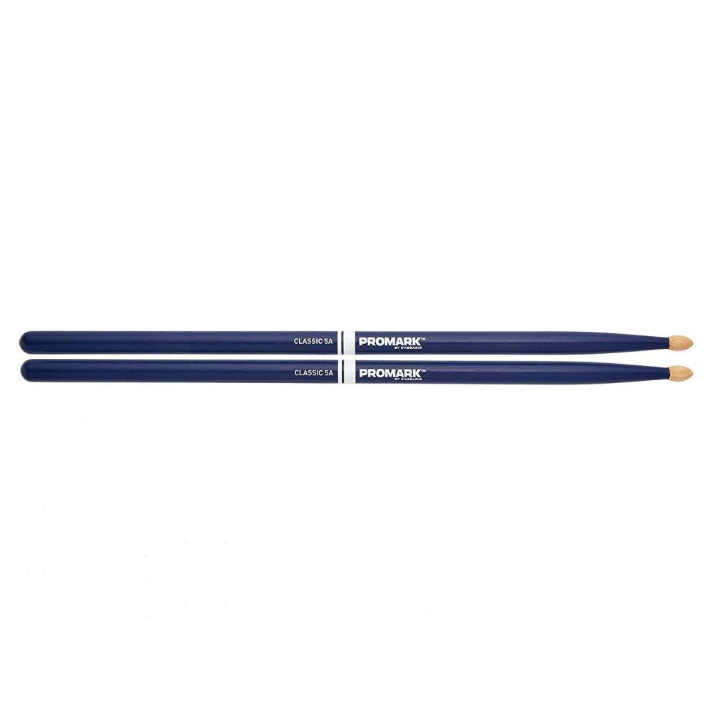 Pro-Mark Tx5aw-blue Baget 5a Hickory Mavi Wood Tip 4
