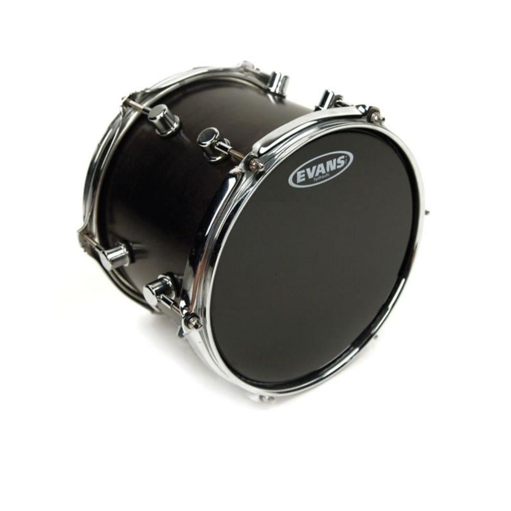 Evans Tt12Hbg Deri 12 Hydraulic Tom Clear Yağlı Siyah Çift Kat 4