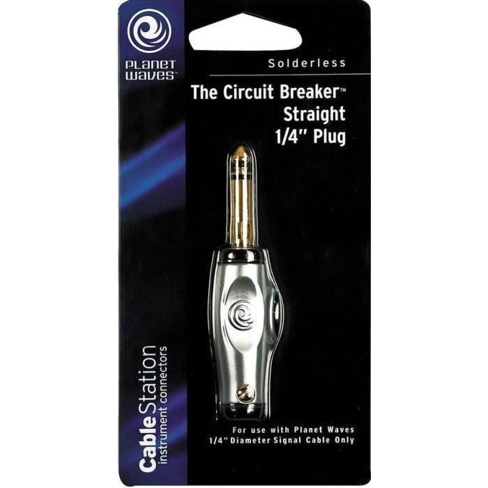 Planet Waves PWAGP1 Pw Switch Li Düz Jack 1/4 Inch Gold Çin 3