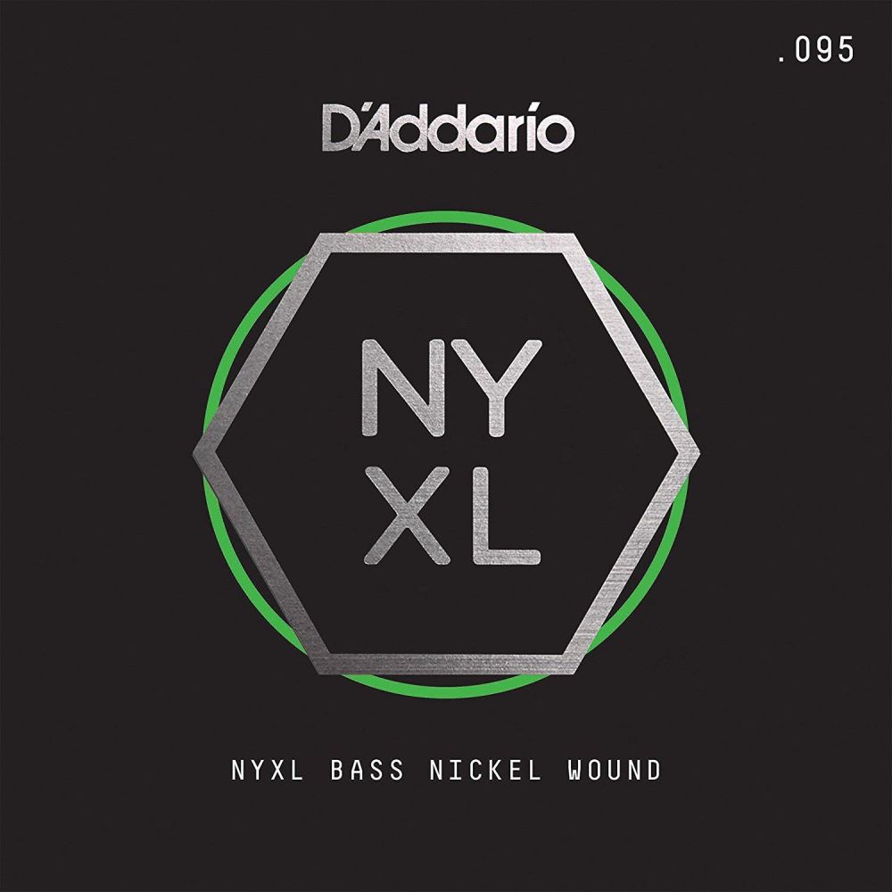 DADDARIO NYXLB095 BASS TEK TEL, NYXL SERİSİ, NİKEL SARIM, 0.095 3