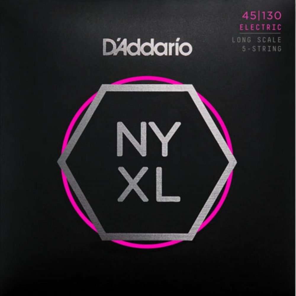 Daddario Nyxl45130 Bass Gitar Tel Seti, Nyxl Serisi, Long Scale, 5 Telli 3