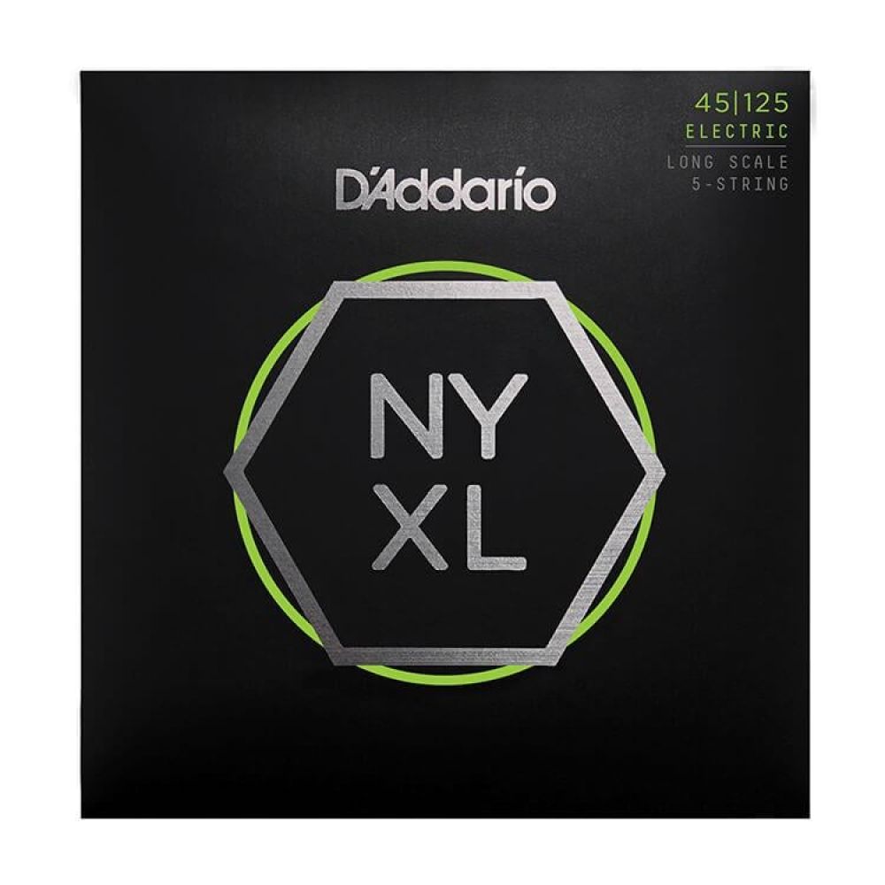 Daddario Nyxl45125 Bass Gitar Tel Seti, Nyxl Serisi, Long Scale, 5 Telli 3