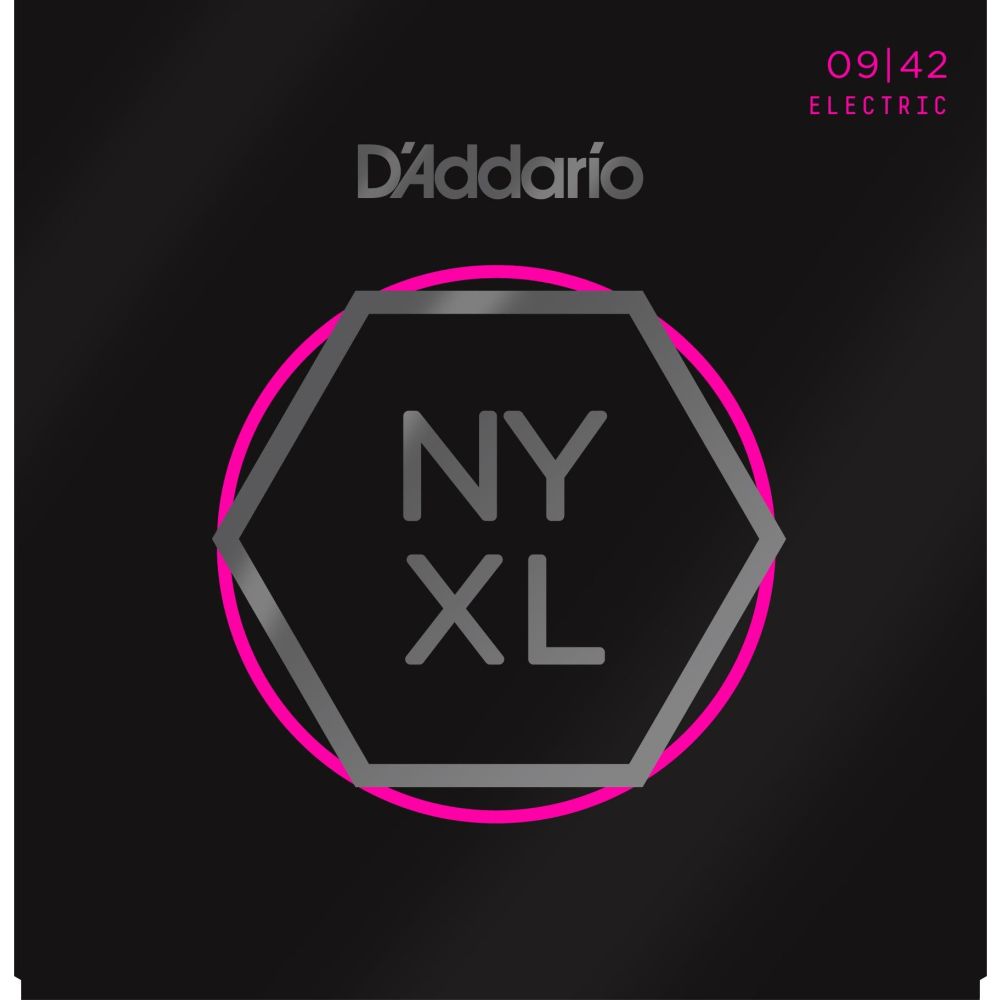 Daddario Nyxl0942 Elektro Gitar Tel Seti, 09-42, Super Light 3