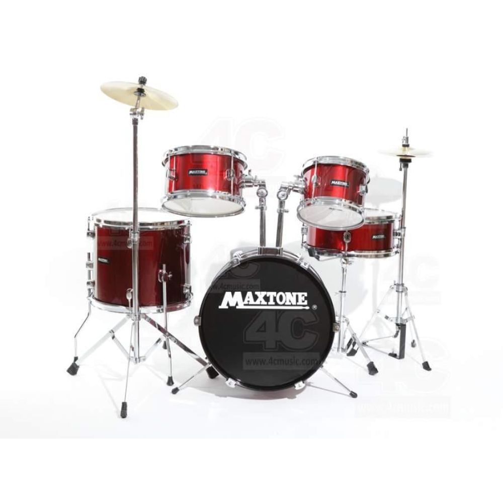 Maxtone Mxc-602mr Junior Davul Set Metalik Kırmızı 3