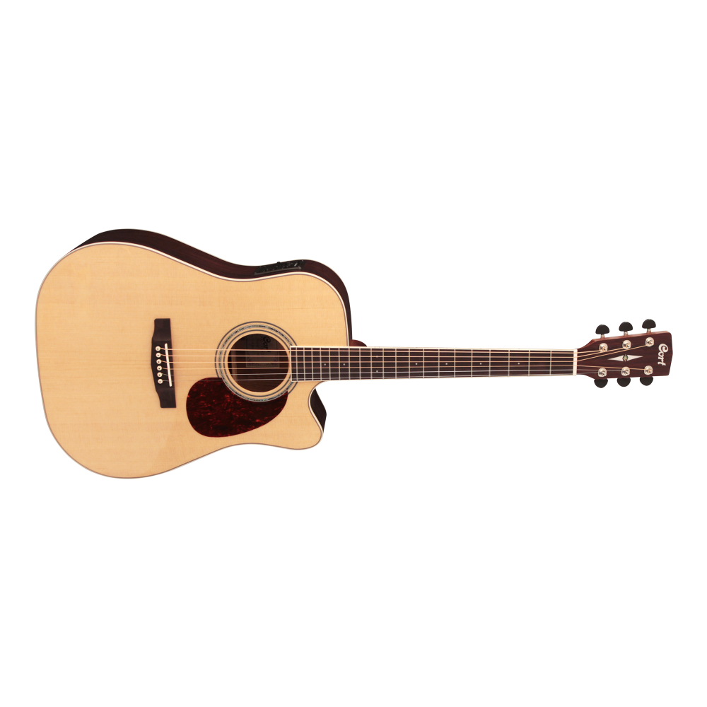 Cort Mr710F Nat Elektro Akustik Gitar, Naturel, Fishman Eq 3