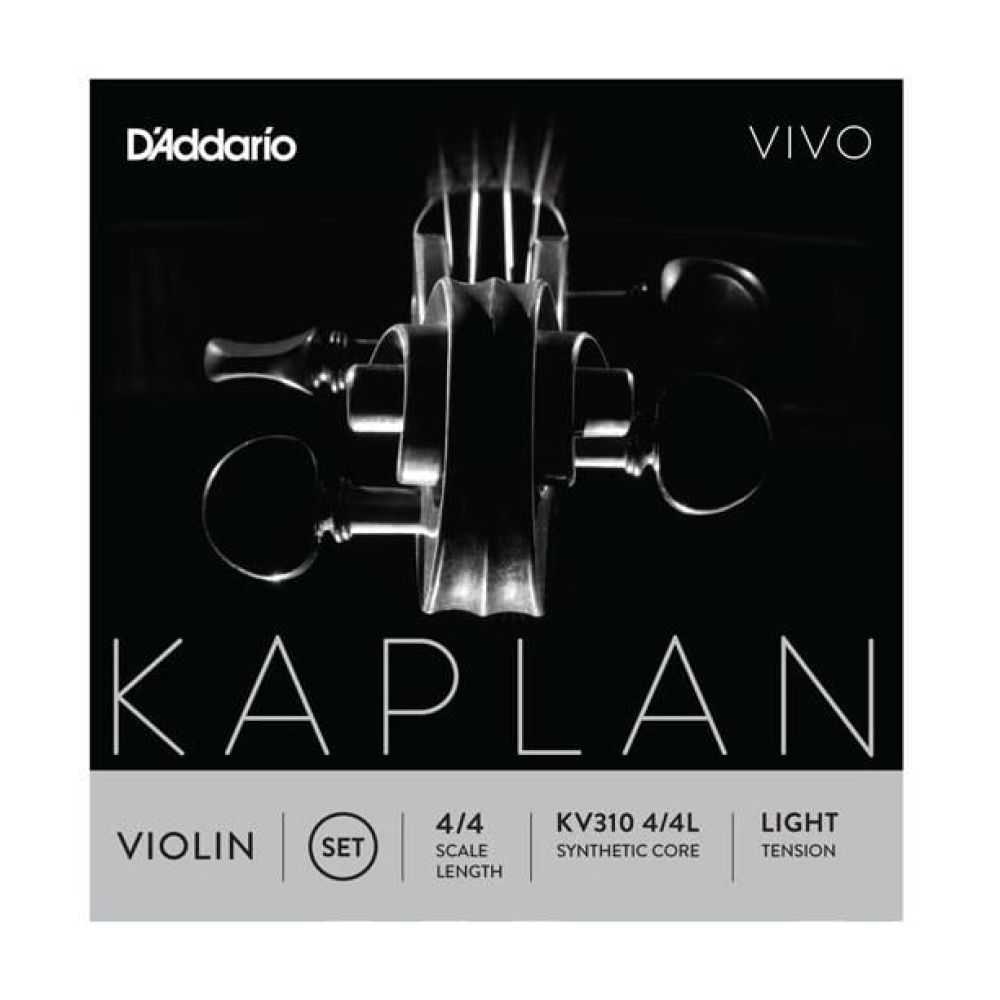 Daddario KV310L Keman Tel Seti, Kaplan Vivo, 4/4, Light 3