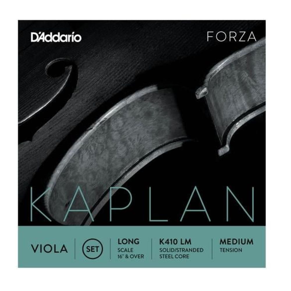 D'Addario K410LM Viola Tel Seti, Kaplan, Long Scale 16 3