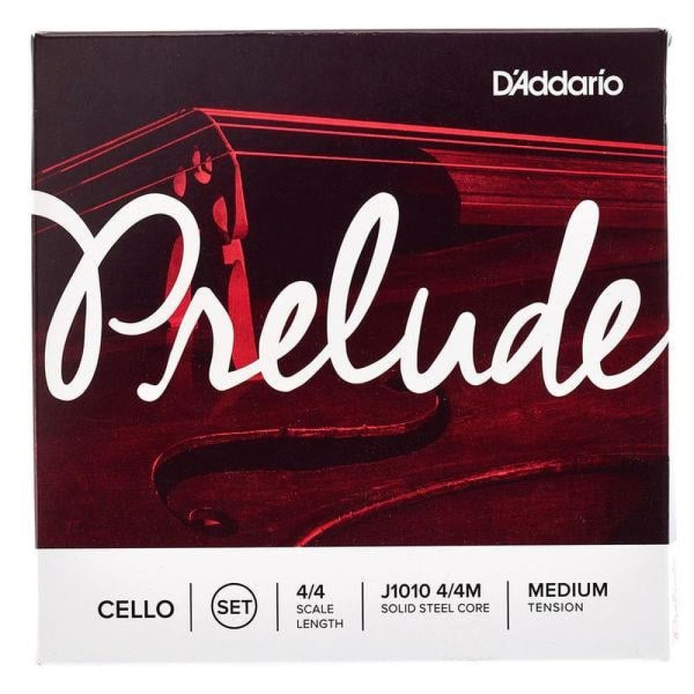 DADDARIO J1010 CELLO TEL SETİ, PRELUDE, 4/4, MEDIUM 3