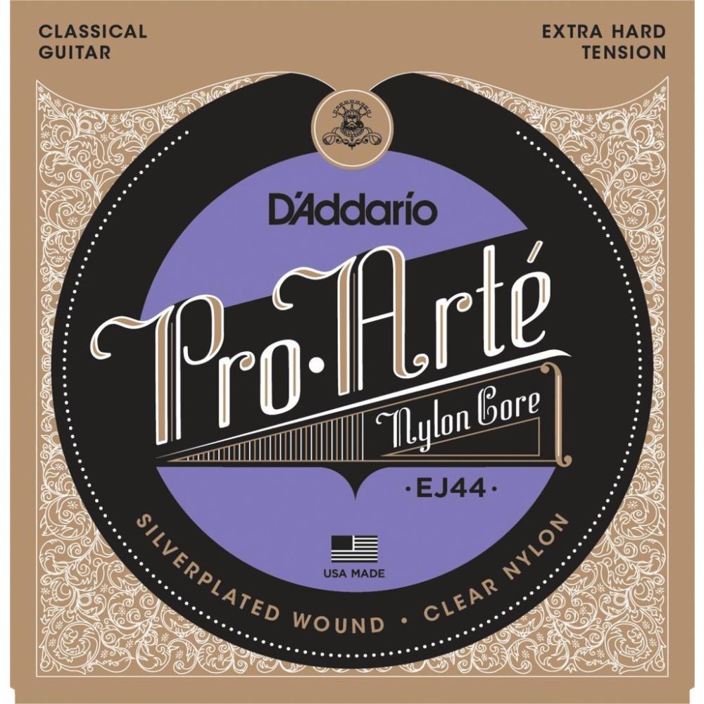 D’Addario EJ44 Klasik Gitar Tel Seti Silverplated Wound Extra Hard Tension 3