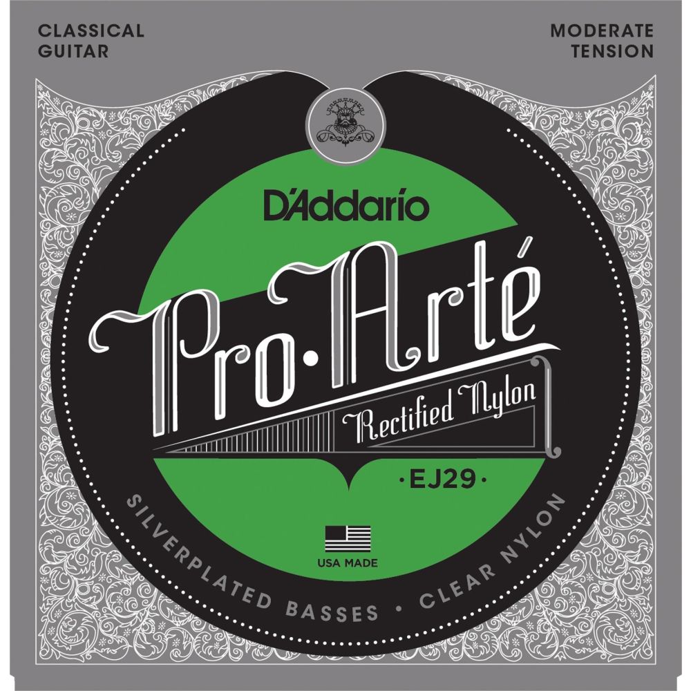 D’Addario EJ29 Pro-Arte Klasik Flamenco Gitar Tel Seti Rectified Nylon Moderate Tension 3
