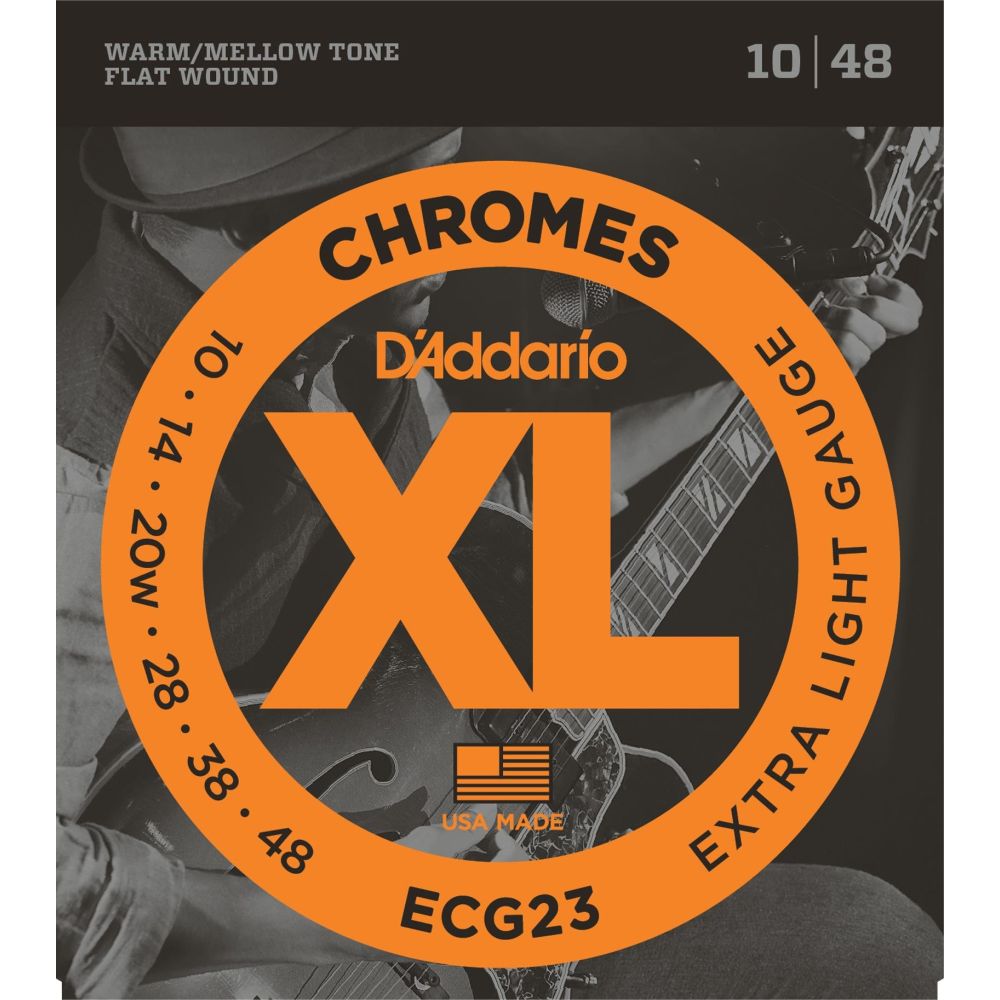 D’Addario ECG23 Elektro Gitar Tel Seti 10-48 Extra Light 3