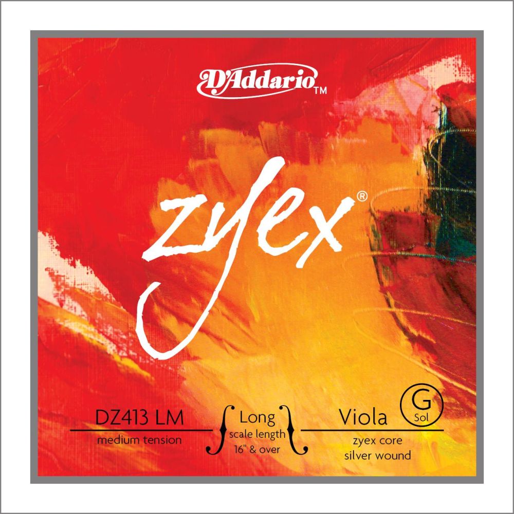 D’Addario DZ413LM Viyola Tek Tel Zyex (16 3